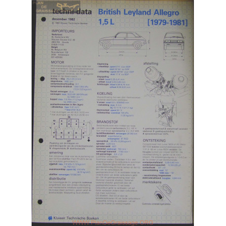 Leyland British Allegro 1500 L Techni 1982
