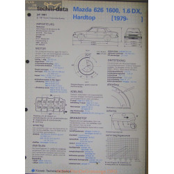 Mazda 626 1600 Dx Hardtop Techni 1981