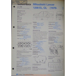 Mitsubishi Lancer 1200 Le Gl Techni 1982