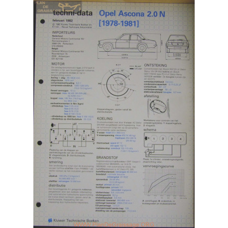 Opel Asconna 2000 N Techni 1982