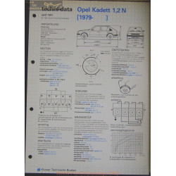 Opel Kadett 1200 N Techni 1981