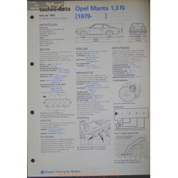 Opel Manta 1300 N Techni 1983
