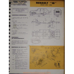 Renault 18 R1350 R1351 Carrosserie