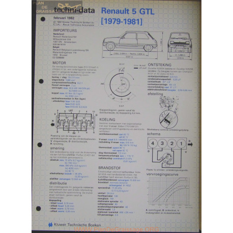 Renault 5 Gtl Techni 1982