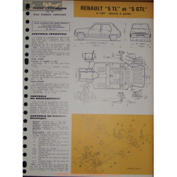 Renault 5 Tl Gtl R1397 Berline Carrosserie