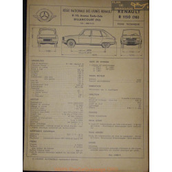 Renault R115 16 Fiche Technique