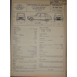 Renault R1150 16 Fiche Technique