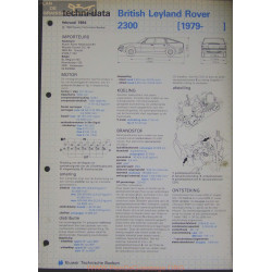Rover British Leyland 2300 Techni 1984
