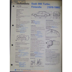 Saab 900 Trubo Techni 1982