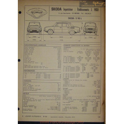 Skoda S 110 L Fiche Technique