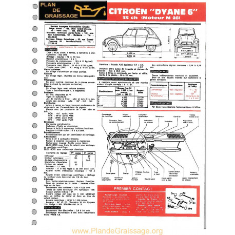 Citroen Dyane 6 35ch M28 Ft