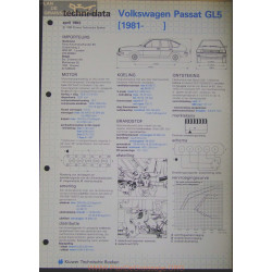 Volkswagen Passat Gl5 Techni 1983