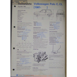 Volkswagen Polo C Cl Techni 1982