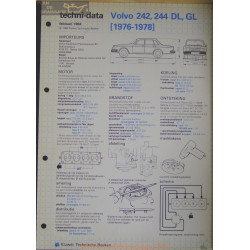 Volvo 242 244 Dl Gl Techni 1984