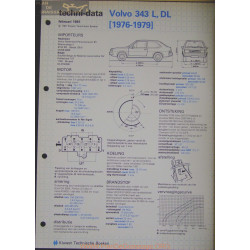 Volvo 343 L Dl Techni 1981