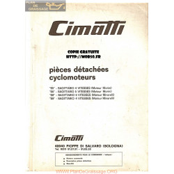 Cyclo Cimatti Sagittario S5 S6 S8 S9 Pieces Detachees