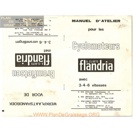 Flandria 3 4 6 Vitesses Manuel Atelier