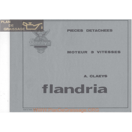 Flandria Moteur 3 Vitesses Pices Detachees