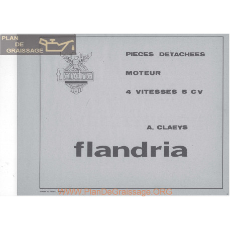 Flandria Moteur 4 Vitesse 5cv Pieces Detachees