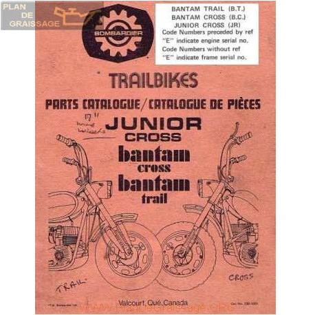 Garelli Junior Bantam Cross Parts Catalogue