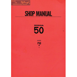 Honda P50 Anglais Shop Manual