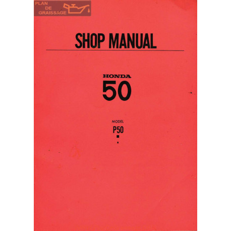 Honda P50 Anglais Shop Manual