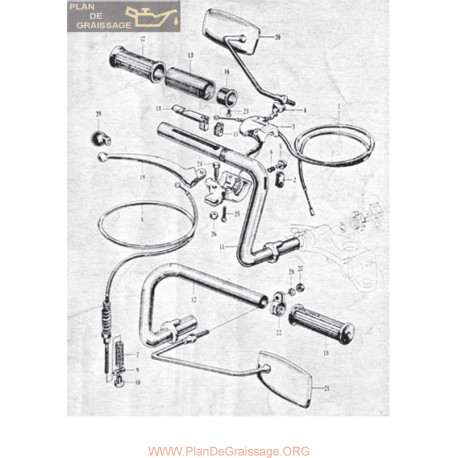 Honda Z50m Plan Eclate