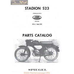 Jawa 50cc S23 552 Engine Parts List