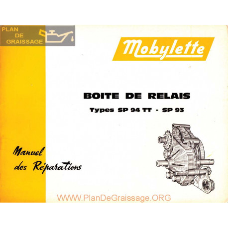 Mobylette Sp 94 93 Sp Tt Boite Relais 1 Version