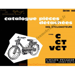 Peugeot Bb C Ct Vct Pieces Detachees 1965