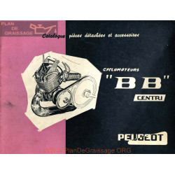 Peugeot Bb Centri Pieces Detachees 1959