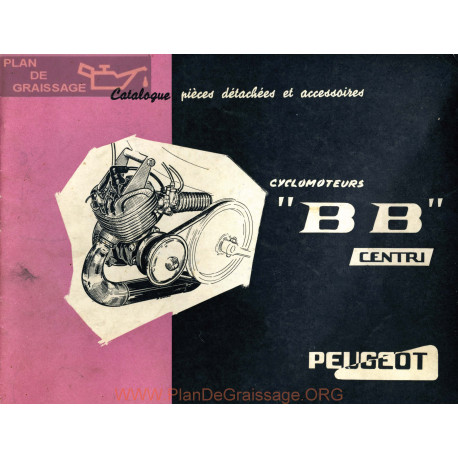 Peugeot Bb Centri Pieces Detachees 1959