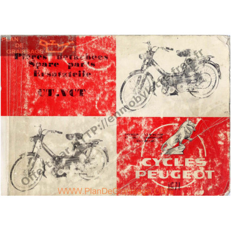 Peugeot Bb Ct Vct Pieces Detachees 1971