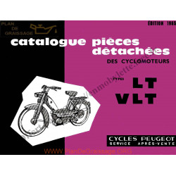Peugeot Bb Lt Vlt Catalogue Pieces 1965