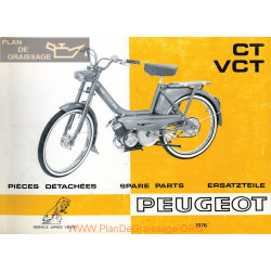 Peugeot Ct Vct Pieces Detachees 1976