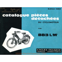 Peugeot Pices Dtaches Cyclos Peugeot Bb3 Lm 1965