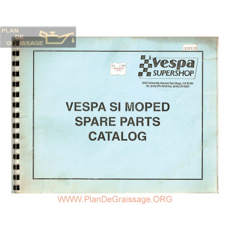 Vespa Si Siv1t Spare Part