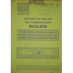 Solex 28 Cic Nt 102 1974 Citroen Gs Ami 1015 1220