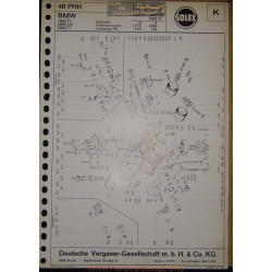 Solex 40 Phh E15322 15422 Bmw 1800 2000 Ti Cs