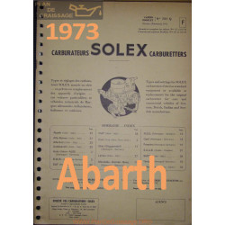 Solex Cahier 727 Q 1973 Abarth