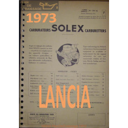 Solex Cahier 727 Q 1973 Lancia