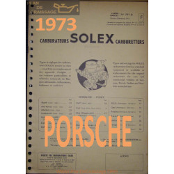 Solex Cahier 727 Q 1973 Porsche