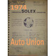 Solex Cahier 727 R 1974 Auto Union