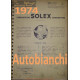 Solex Cahier 727 R 1974 Autobianchi