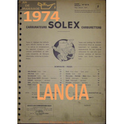 Solex Cahier 727 R 1974 Lancia