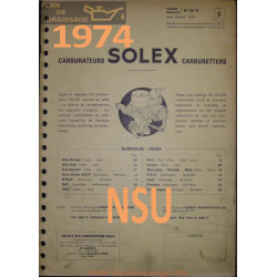 Solex Cahier 727 R 1974 Nsu