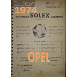 Solex Cahier 727 R 1974 Opel
