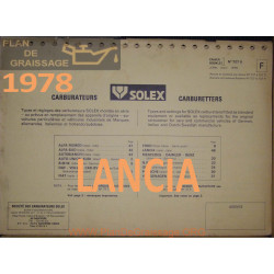 Solex Cahier 727 U 1978 Lancia