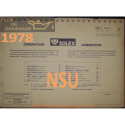 Solex Cahier 727 U 1978 Nsu