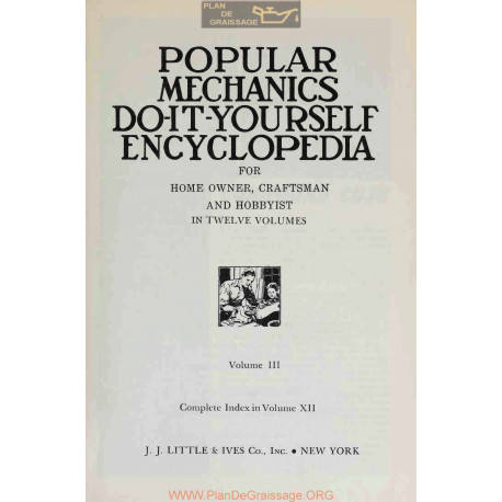 Encyclopedia Do It Yourself Volume 03 Popular Mechanics